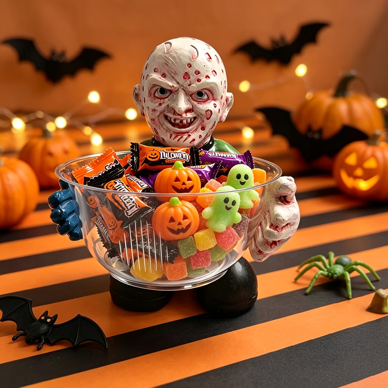 ชามขนมรูปซอมบี้ รูปปั้นเรซิน ข - Zombie Snacks บทวิจารณ์และราคา